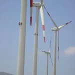 Mantención en torre eólica